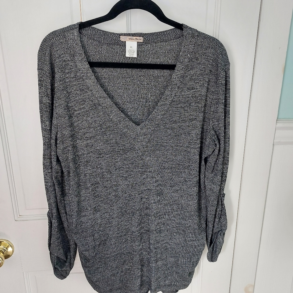 Ultra Teeze Melange Longer-length Top, EUC
